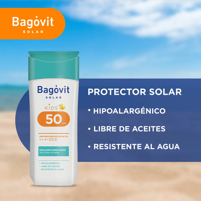 Bagovit Solar Kids FPS50 Emulsion Hidratante - 200 ml