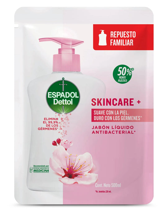 ESPADOL DETTOL - Jabon Liquido Antibacterial - 500ml