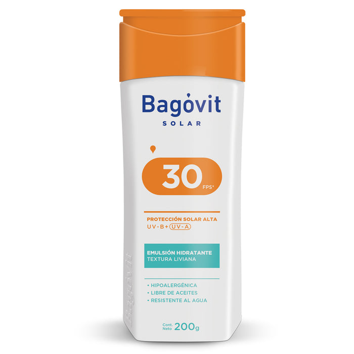 Bagovit Solar Emulsion Hidratante FPS30 - 200 ml