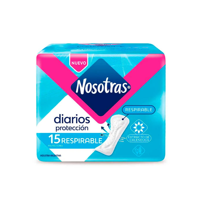 NOSOTRAS - Protector Diario Respirable - 15u