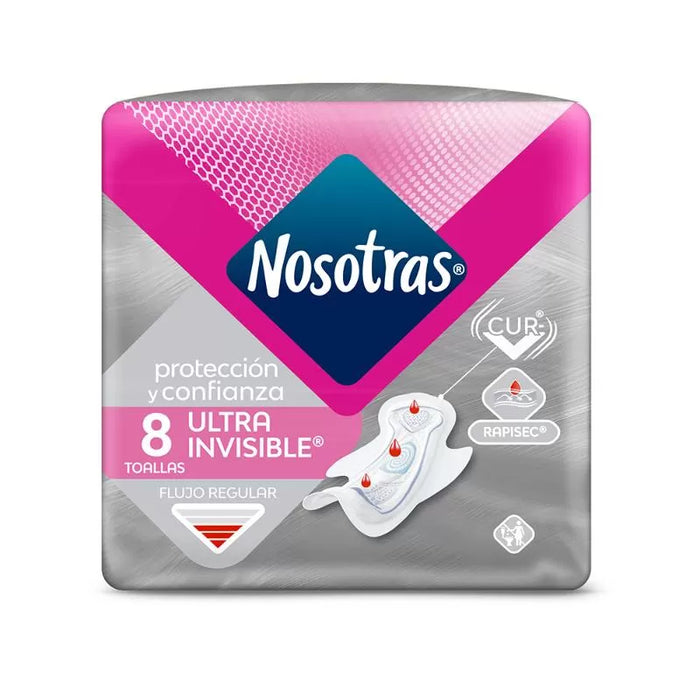 Nosotras Toallitas Ultra Invisible - 8u.