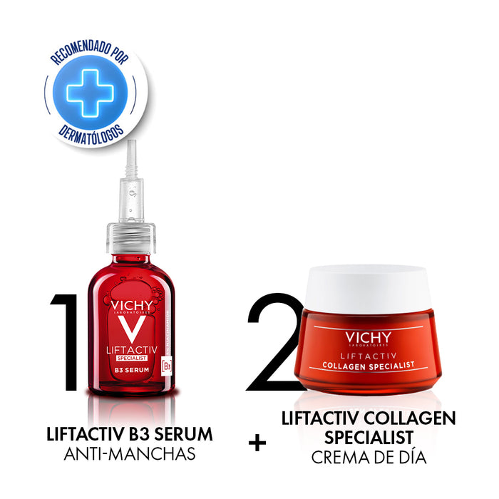 VICHY - Combo Lifactiv Serum B3 + Lifactiv Collagen Specialist + REGALO