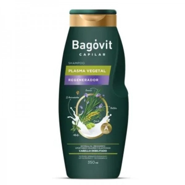 Bagovit Capilar - Plasma Vegetal Regenerador Shampoo - 350 ml