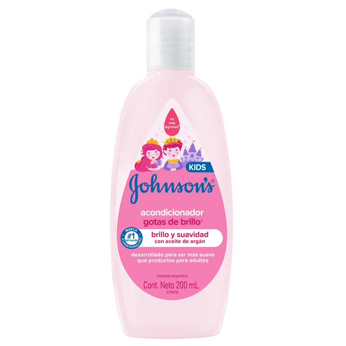 JOHNSONS KIDS - Acondicionador Gotas de Brillo 200ml