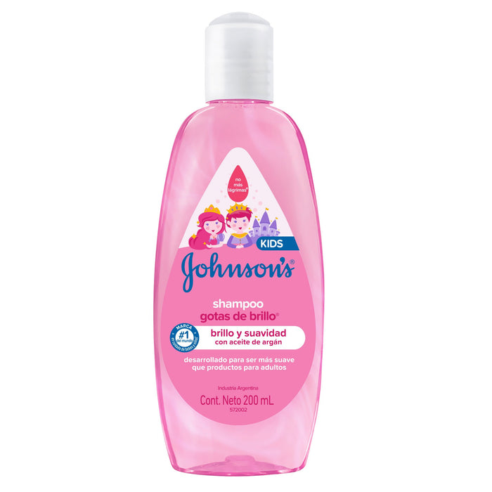 JOHNSONS KIDS - Shampoo Gotas de Brillo 200ml