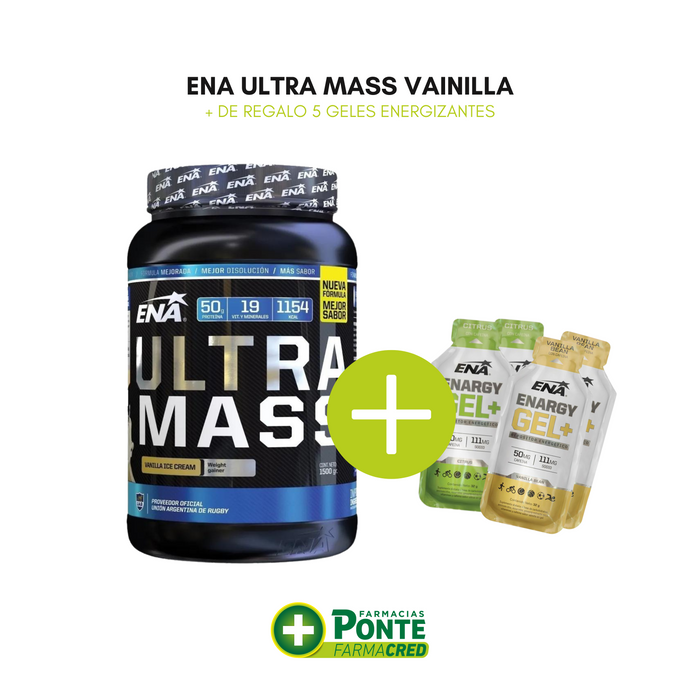 Ena Ultra Mass X 1500gr Vainilla Ice Cream