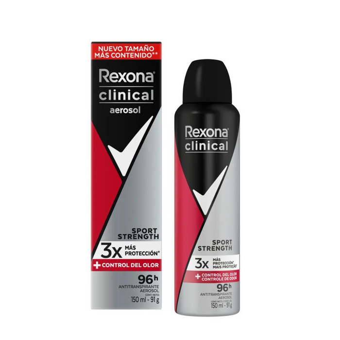 REXONA Men Clinical Sport Strength Aerosol - 150ml