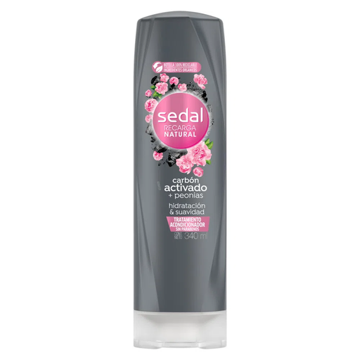 Sedal -  Acondicionador Carbon Activado 340 Ml