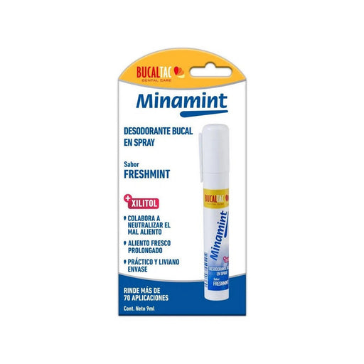 Bucaltac Minamint Desodorante Bucal - 9 Ml