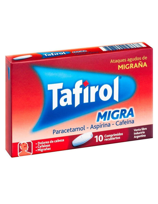 Genomma - Tafirol Migra (10 Comp.)